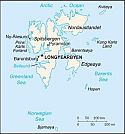 Karta över Spetsbergen!